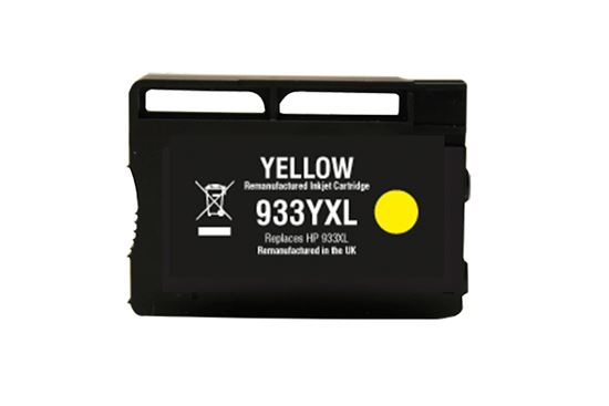 Picture of Red Bus Recycled HP 933XL High Yield Yellow (CN056AE) Ink Cartridge