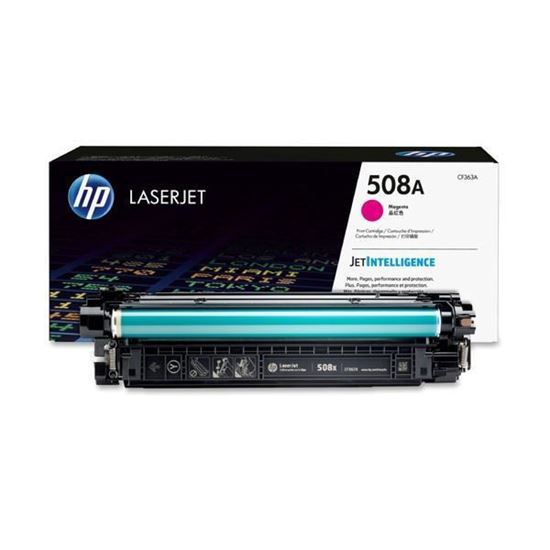 Picture of HP 508A Magenta Original Toner Cartridge (CF363A Laser Toner)