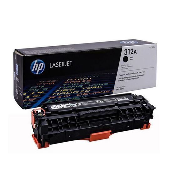 Picture of HP 312A Black Original Toner Cartridge (CF380A Laser Toner)