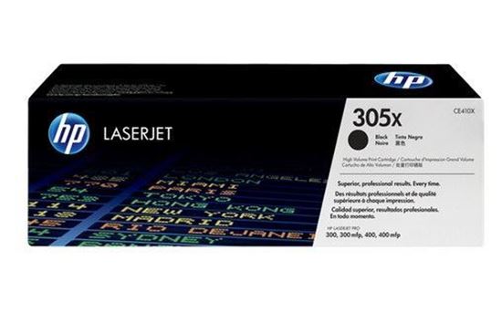 Picture of HP 305X High Yield Black Original Toner Cartridge (CE410X Laser Toner)