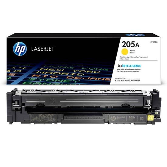 Picture of HP 205A Yellow Original Toner Cartridge (CF532A Laser Toner)