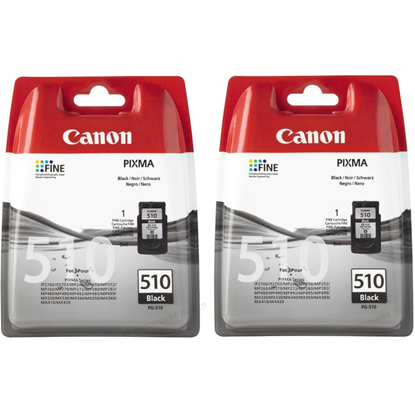 Canon PG-510 / CL-511 Multi pack - Pack de 2 - 9 ml - noir