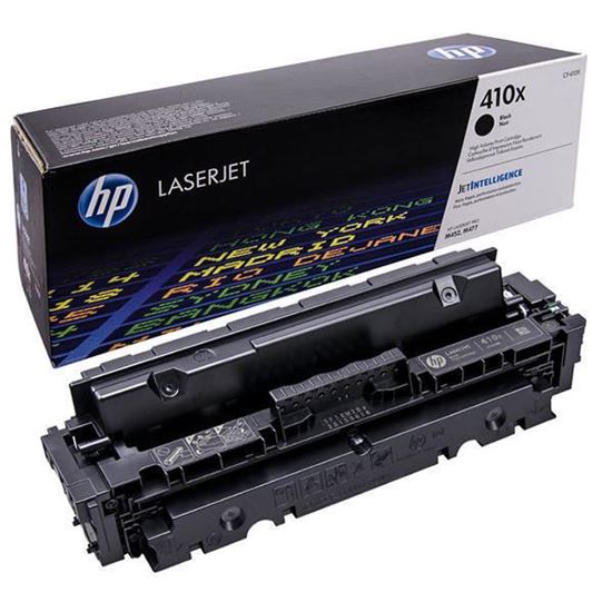 Picture of HP 410X High Yield Black Original Toner Cartridge (CF410X Laser Toner)