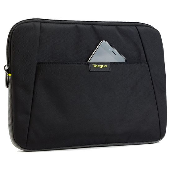 Targus CityGear 14" Black Laptop Sleeve | Red Bus Cartridges