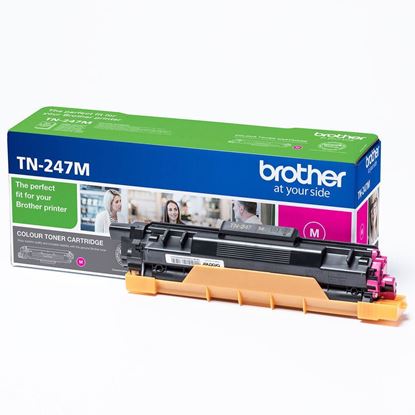 Picture of Brother TN-247M Magenta Original Toner Cartridge (TN247M Laser Toner)