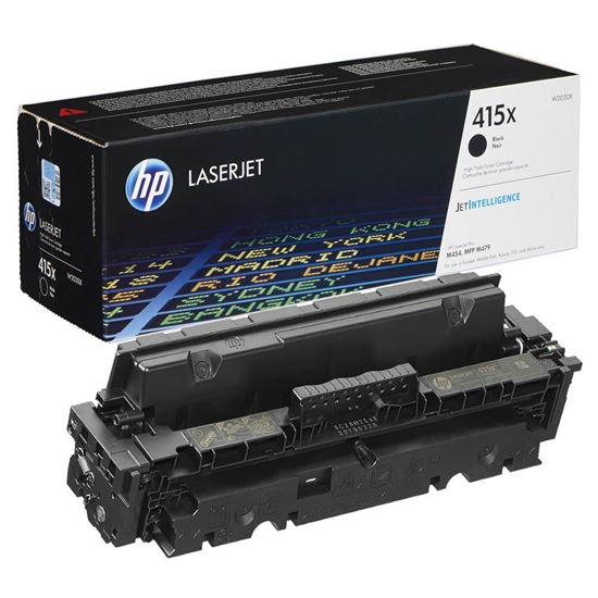 Picture of HP 415X High Yield Black Original Toner Cartridge (W2030X Laser Toner)