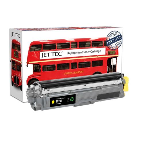 Picture of Red Bus Recycled Brother TN-241Y Yellow Toner Cartridge