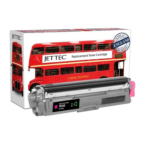 Picture of Red Bus Recycled Brother TN-245M High Yield Magenta Toner Cartridge