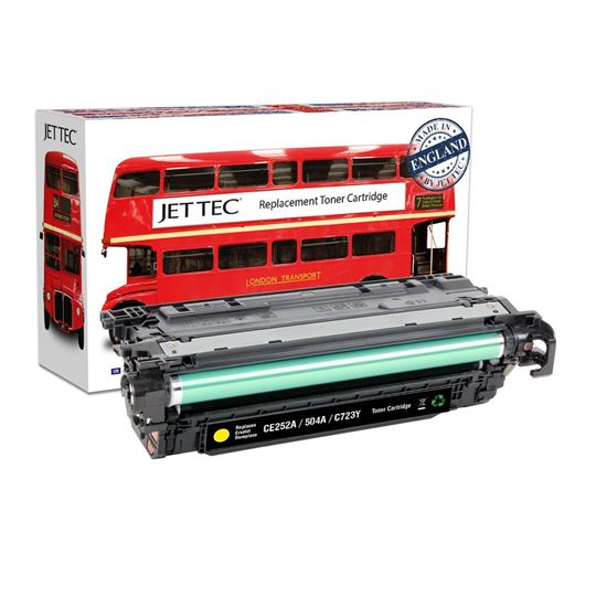 Picture of Red Bus Recycled HP 504A Yellow (CE252A) Toner Cartridge