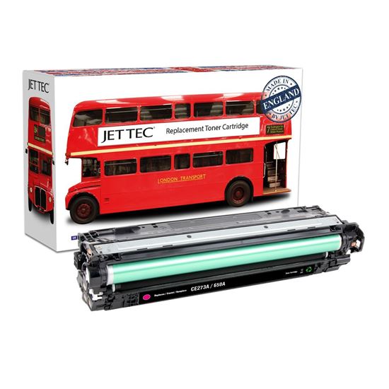 Picture of Red Bus Recycled HP 650A Magenta (CE273A) Toner Cartridge