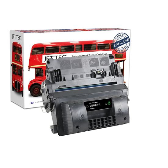 Picture of Red Bus Recycled HP 81X High Yield Black (CF281X) Toner Cartridge
