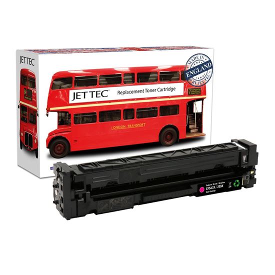 Picture of Red Bus Recycled HP 203X High Yield Magenta (CF543X) Toner Cartridge