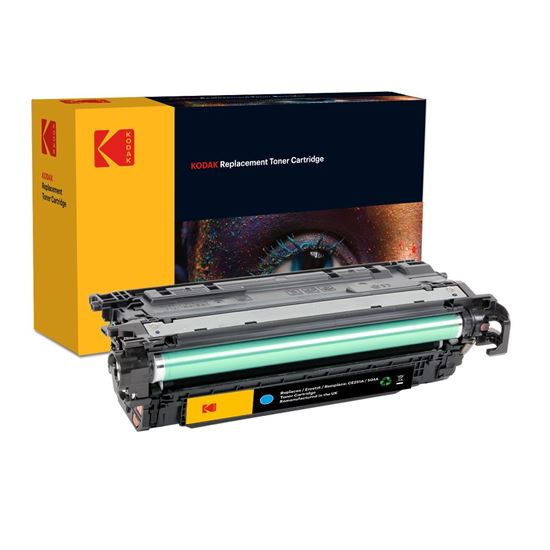 Picture of Kodak Replacement HP 504A Cyan (CE251A) Toner Cartridge