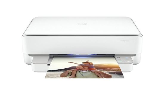 Picture of Refurbished HP ENVY 6022 All-in-One Colour Inkjet Printer. FREE Red Bus Recycled  HP 305 XXL Black &  HP 305 XXL Colour Ink Cartridges Included.